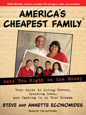 cover image of America's Cheapest Family Gets You Right on the Money
